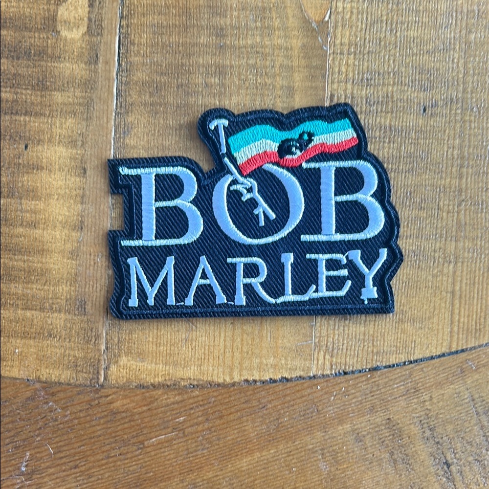 Bob Marley Embroidered Patch